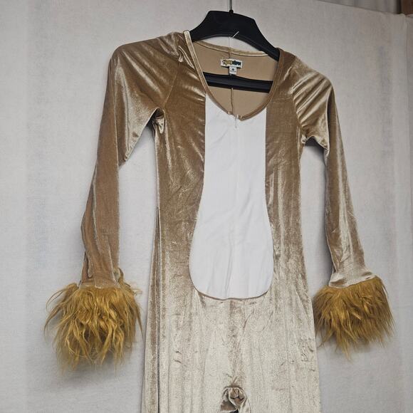 Tipsy Elves Lion Jumpsuit Costume Unisex Size Medium - Picture 2 of 5